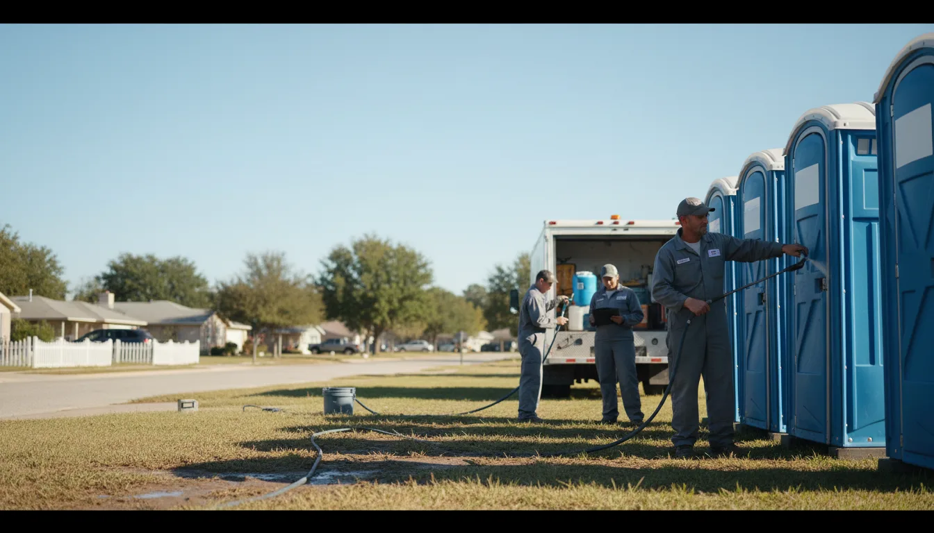 Long-Term Portable Toilet Rental in Hudson, FL near me